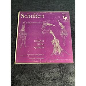 R464 Schubert Quartet No.14 Budapest String Quartet Columbia 6-Eye ML 4832